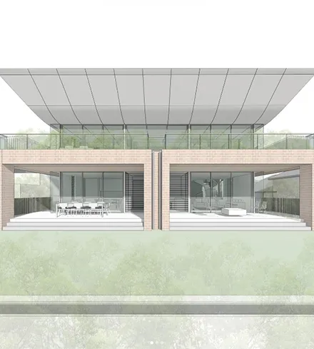 Contemporary residential DA architectural design