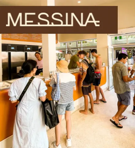 Messina gelato retail expansion