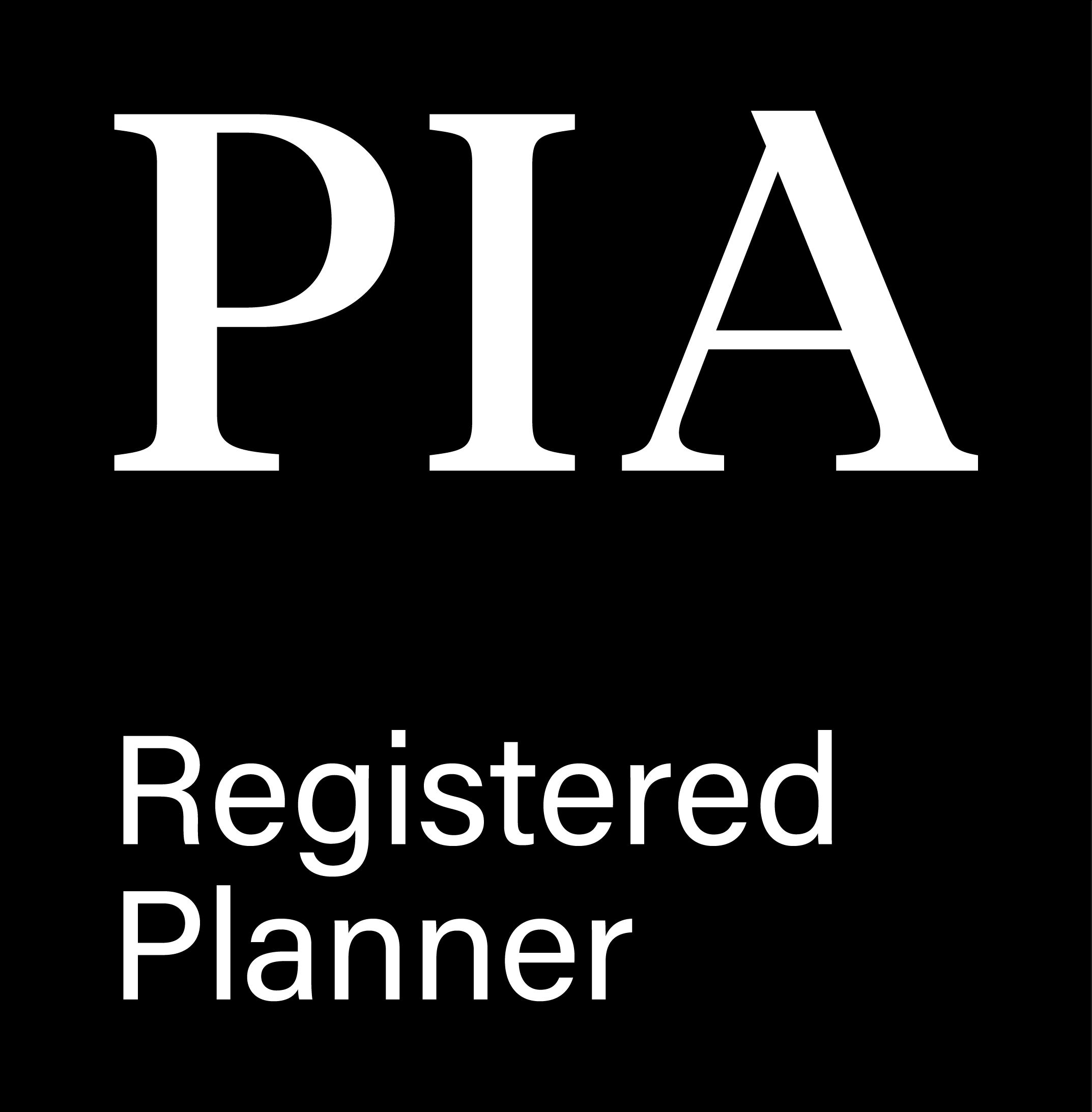 PIA Registered Planner