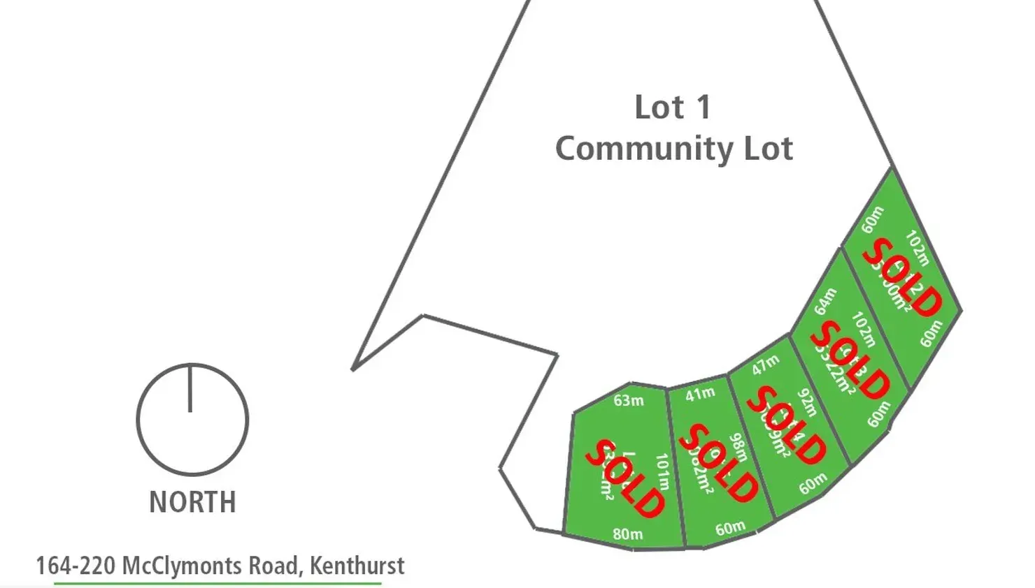 Subdivision plan map